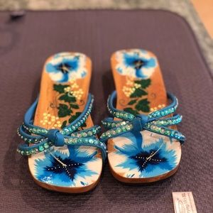Wooden sandals